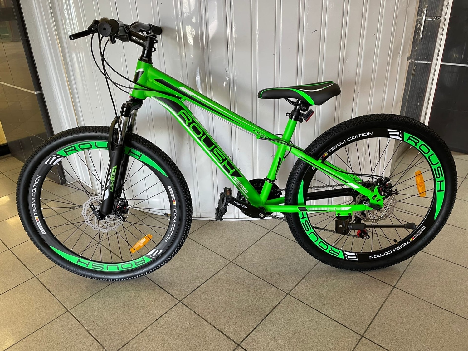 Велосипед ROUSH 26" 26MD260 зеленый