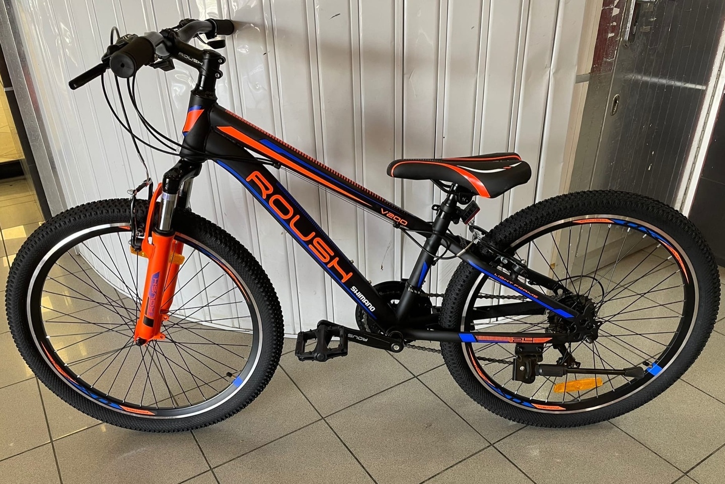 Велосипед ROUSH 24" 24V200 оранжевый/синий